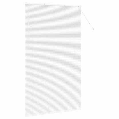 Tendaggi a veneziana Bianco 220 x 130 cm Alluminio