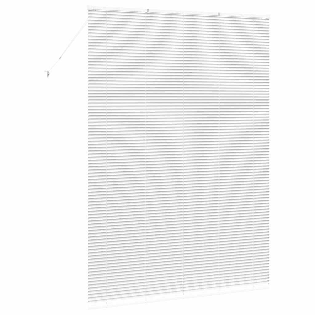 Tendaggi a veneziana Bianco 220 x 155 cm Alluminio