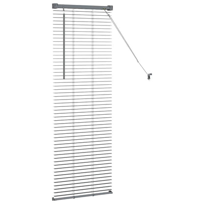 Tendaggi a veneziana Grigio scuro 130 x 40 cm Alluminio | homemem39