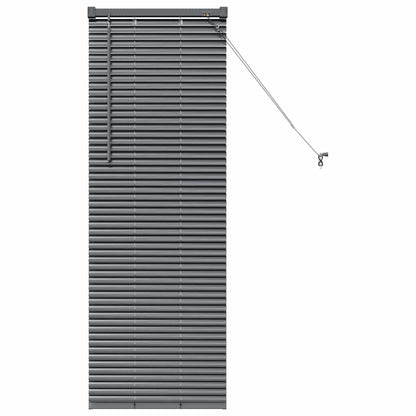 Tendaggi a veneziana Grigio scuro 130 x 40 cm Alluminio | homemem39