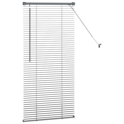 Tendaggi a veneziana Grigio scuro 130 x 55 cm Alluminio | homemem39