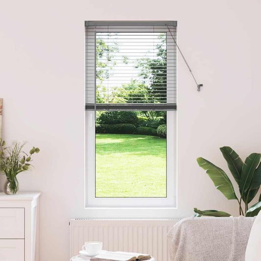 Tendaggi a veneziana Grigio scuro 130 x 60 cm Alluminio | homemem39