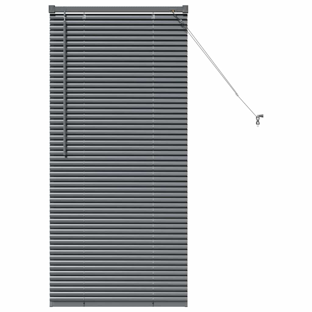 Tendaggi a veneziana Grigio scuro 130 x 60 cm Alluminio | homemem39