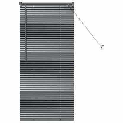 Tendaggi a veneziana Grigio scuro 130 x 60 cm Alluminio | homemem39
