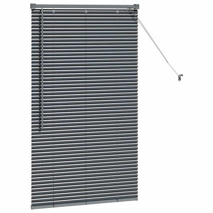 Tendaggi a veneziana Grigio scuro 130 x 70 cm Alluminio | homemem39