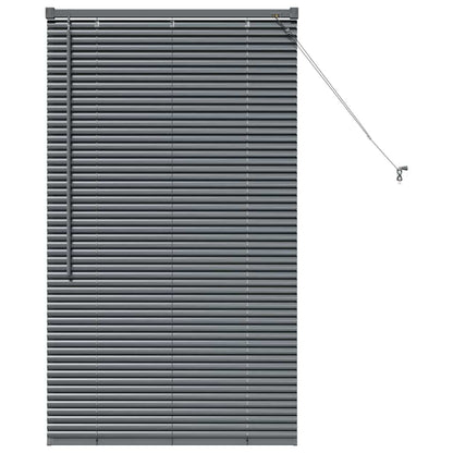 Tendaggi a veneziana Grigio scuro 130 x 75 cm Alluminio | homemem39