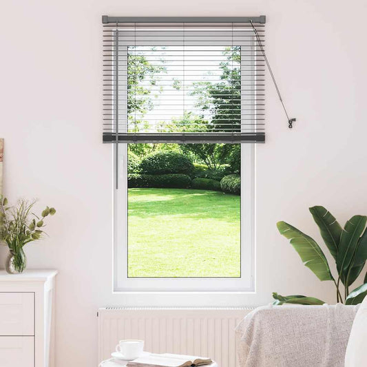 Tendaggi a veneziana Grigio scuro 130 x 80 cm Alluminio | homemem39