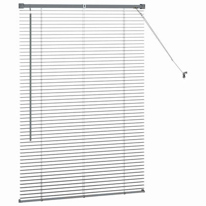 Tendaggi a veneziana Grigio scuro 130 x 95 cm Alluminio | homemem39