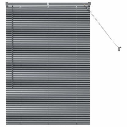 Tendaggi a veneziana Grigio scuro 130 x 95 cm Alluminio | homemem39