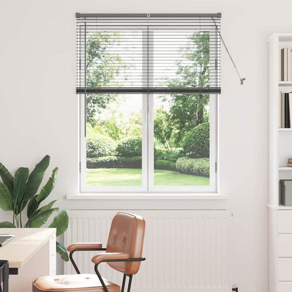 Tendaggi a veneziana Grigio scuro 130 x 100 cm Alluminio | homemem39