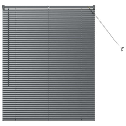 Tendaggi a veneziana Grigio scuro 130 x 100 cm Alluminio | homemem39