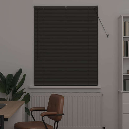 Tendaggi a veneziana Grigio scuro 130 x 105 cm Alluminio | homemem39