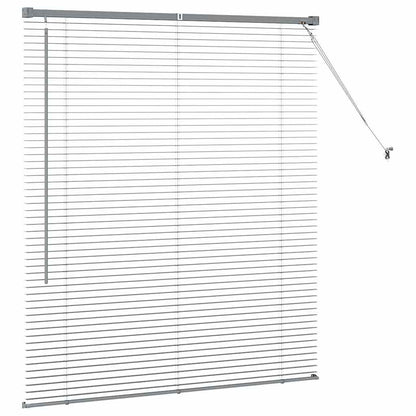 Tendaggi a veneziana Grigio scuro 130 x 110 cm Alluminio | homemem39