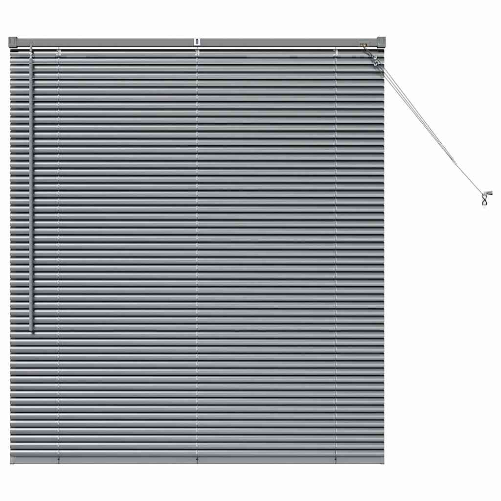Tendaggi a veneziana Grigio scuro 130 x 110 cm Alluminio | homemem39