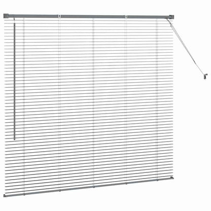Tendaggi a veneziana Grigio scuro 130 x 145 cm Alluminio | homemem39