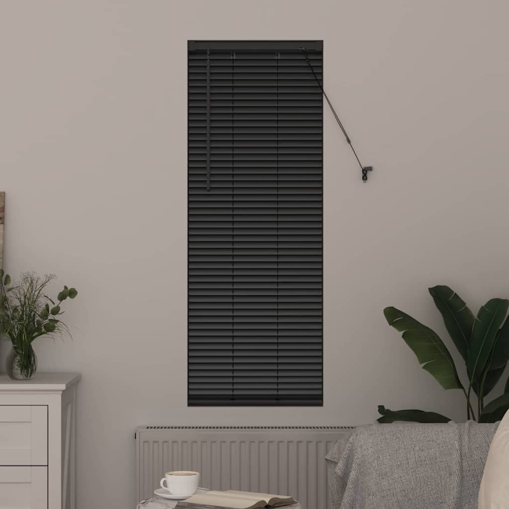 Tendaggi a veneziana Nero 130 x 40 cm Alluminio | homemem39