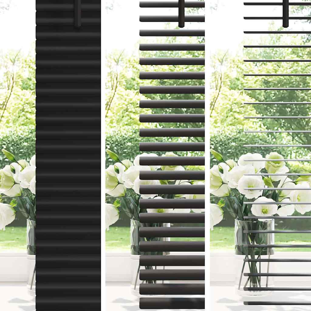 Tendaggi a veneziana Nero 130 x 40 cm Alluminio | homemem39
