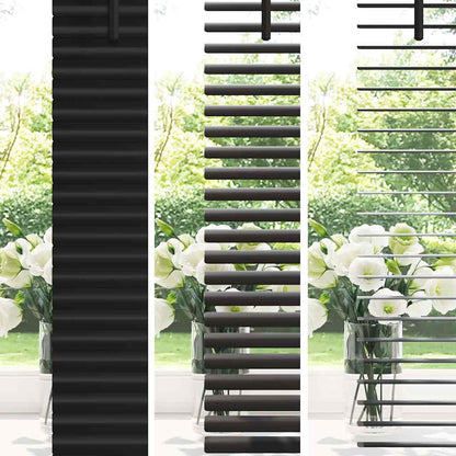 Tendaggi a veneziana Nero 130 x 40 cm Alluminio | homemem39