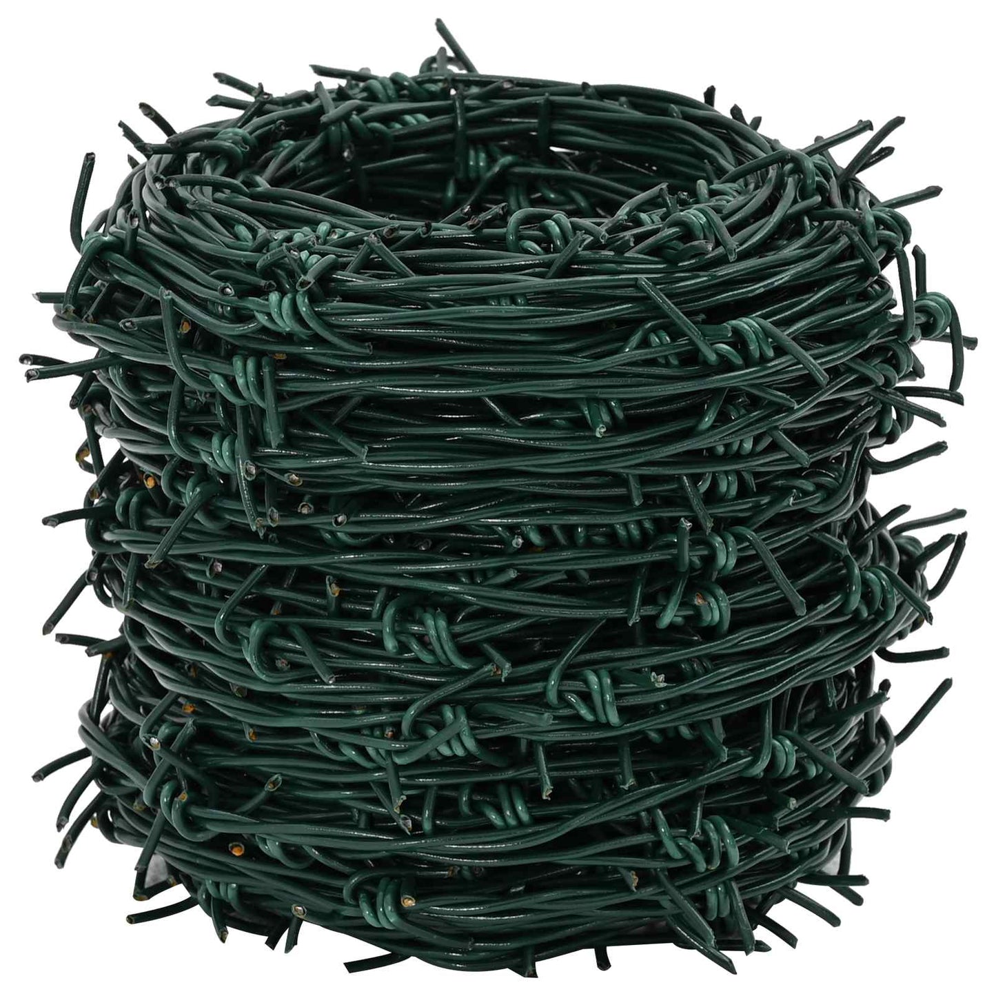 Fil di Ferro Spinato Verde 50 m Acciaio Zincato a Caldo | homemem39