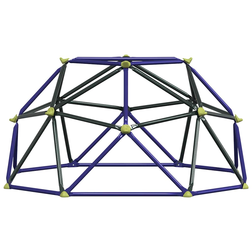 Dome per arrampicata per bambini Blu 6FT senza scivolo Acciaio | homemem39