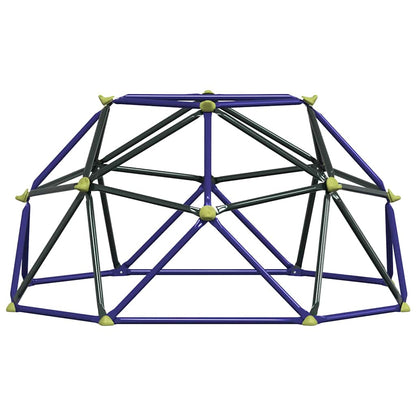 Dome per arrampicata per bambini Blu 6FT senza scivolo Acciaio | homemem39