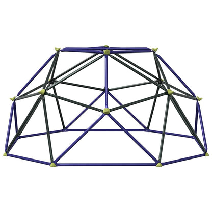 Dome per arrampicata per bambini Blu 8FT senza scivolo Acciaio | homemem39