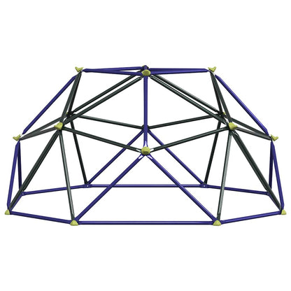 Dome per arrampicata per bambini Blu 8FT senza scivolo Acciaio | homemem39