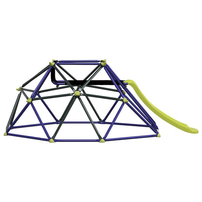 Dome per arrampicata per bambini Blu 6FT con Scivolo Acciaio | homemem39