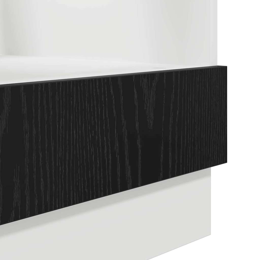 Armadio pensile Riga Rovere Nero 60 x 46 x 81,5 cm