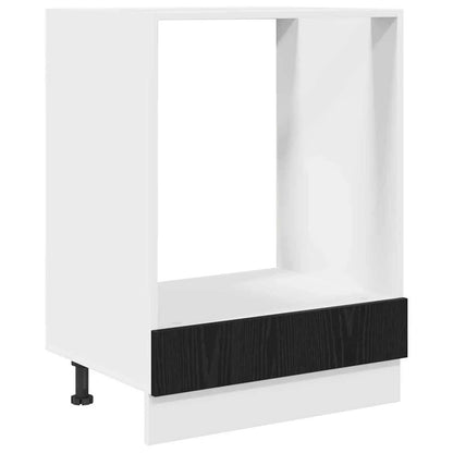 Armadio pensile Riga Rovere Nero 60 x 46 x 81,5 cm