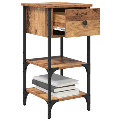 Armadio da Notte Marrone 33.5 x 36 x 70 cm Legno ingegnerizzato | homemem39