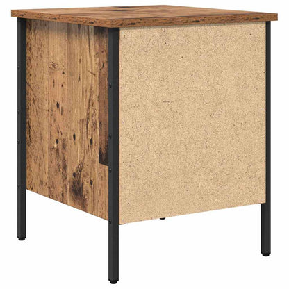 Comodino con cassetto Legno vecchio 40 x 42 x 50 cm | homemem39