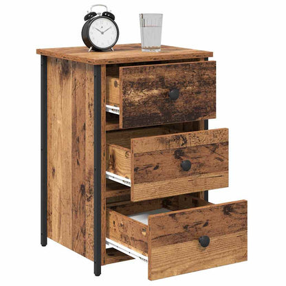 Armadio da Notte con cassetto Marrone 40 x 36 x 60 cm | homemem39