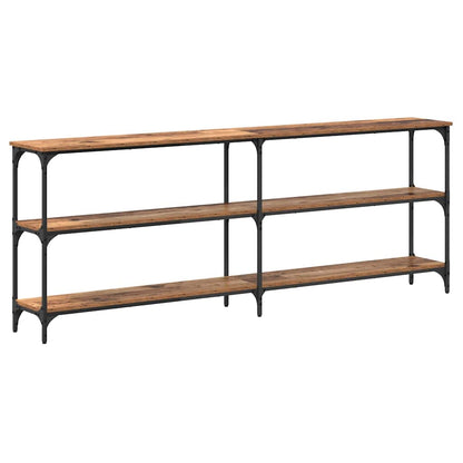 Tavolo consolle Legno vecchio 200 x 29 x 75 cm