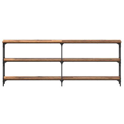 Tavolo consolle Legno vecchio 200 x 29 x 75 cm