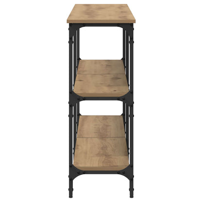 Tavolo consolle rovere artigianale 200 x 29 x 75 cm