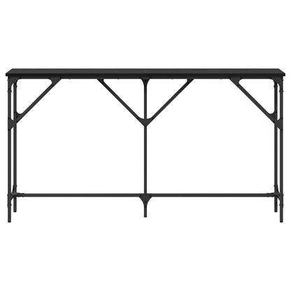 Tavolo consolle Rovere nero 140 x 23 x 75 cm