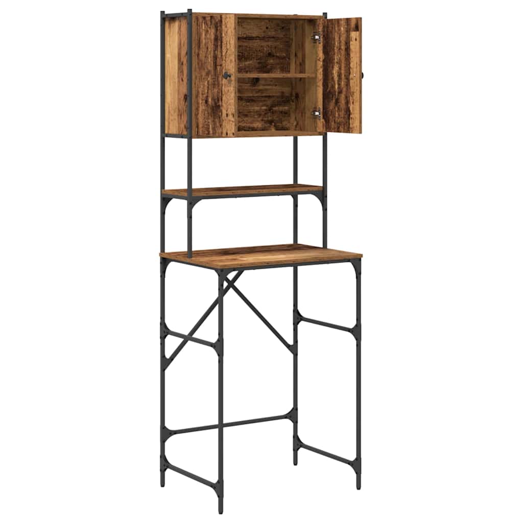 Armadio per Lavatrice Legno vecchio 68 x 48,5 x 194 cm | homemem39
