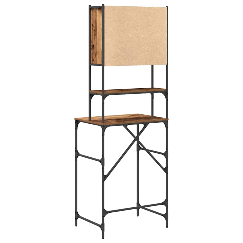 Armadio per Lavatrice Legno vecchio 68 x 48,5 x 194 cm | homemem39