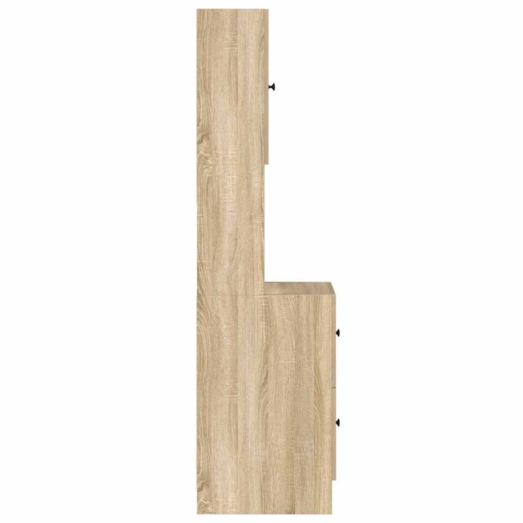 Mobile da cucina Beige 35 x 50 x 180 cm Legno multistrato | homemem39
