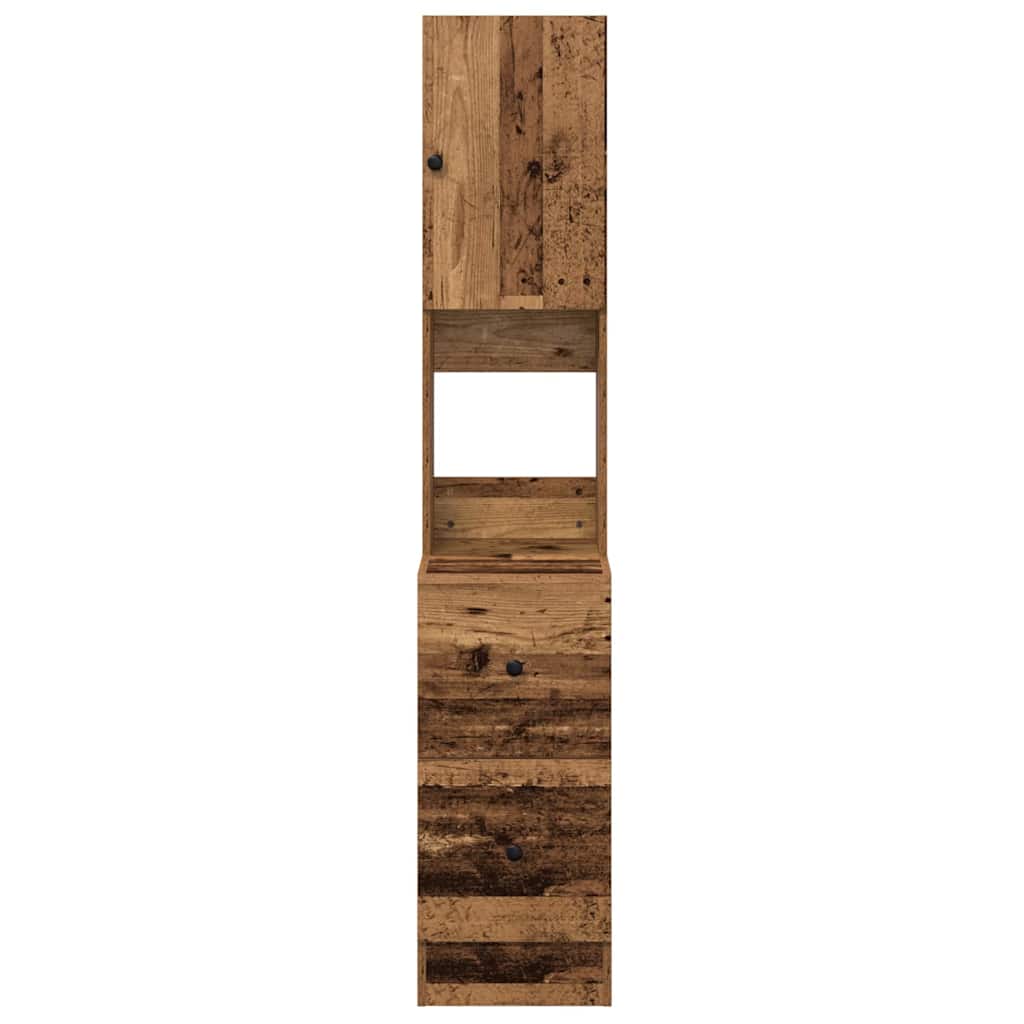 Credenza da cucina con cassetto Legno vecchio 32 x 50 x 180 cm