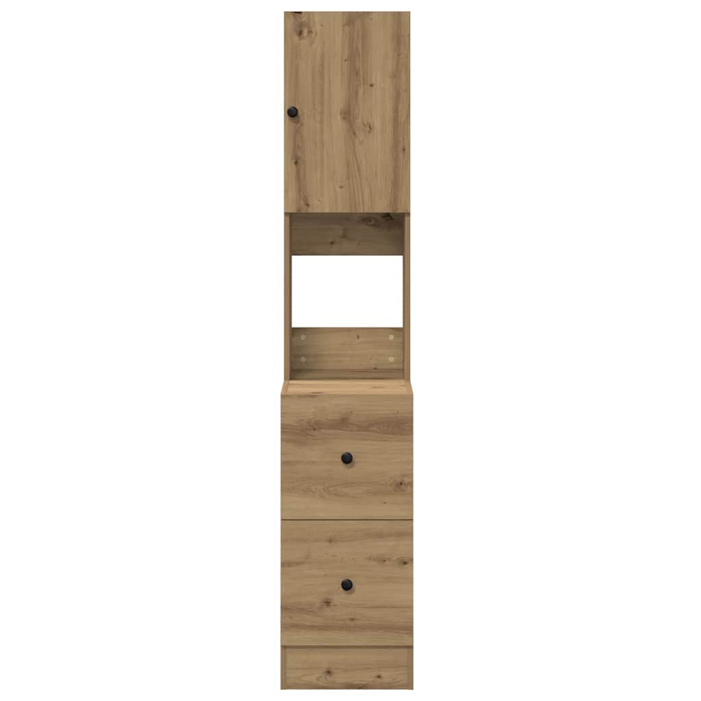 Credenza da cucina Rovere artigianale 32 x 50 x 180 cm