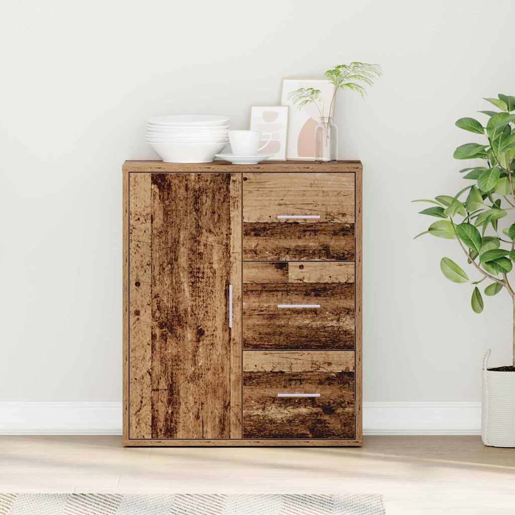 Credenza Legno vecchio 60 x 31 x 70 cm Legno multistrato
