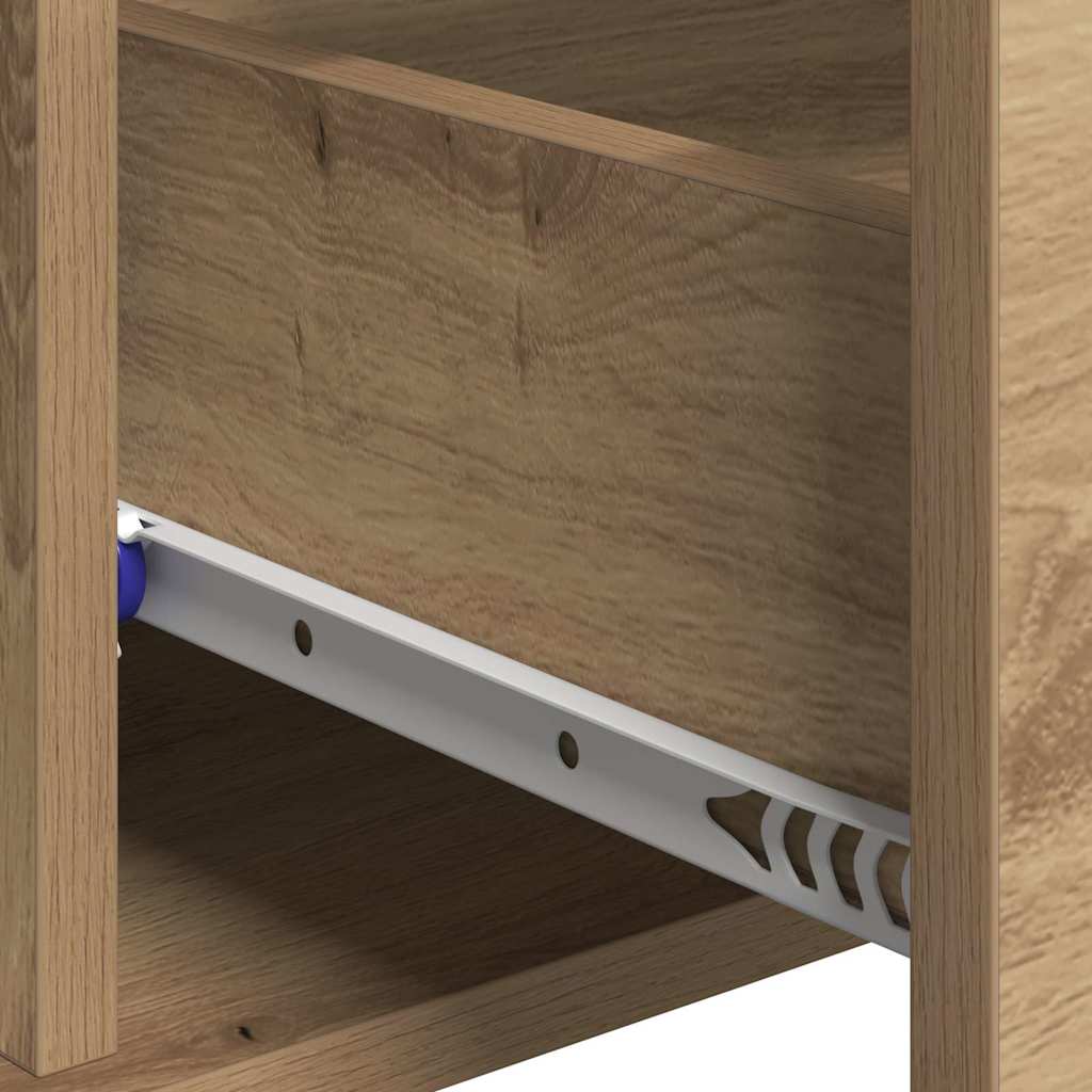 Credenza Rovere artigianale 60 x 31 x 70 cm Legno multistrato