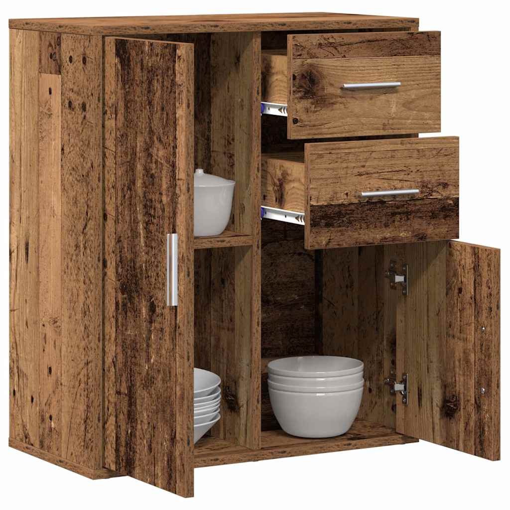 Credenza Legno vecchio 60 x 31 x 70 cm Legno multistrato