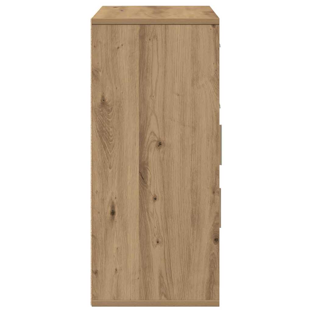 Credenza Rovere artigianale 60 x 31 x 70 cm Legno multistrato