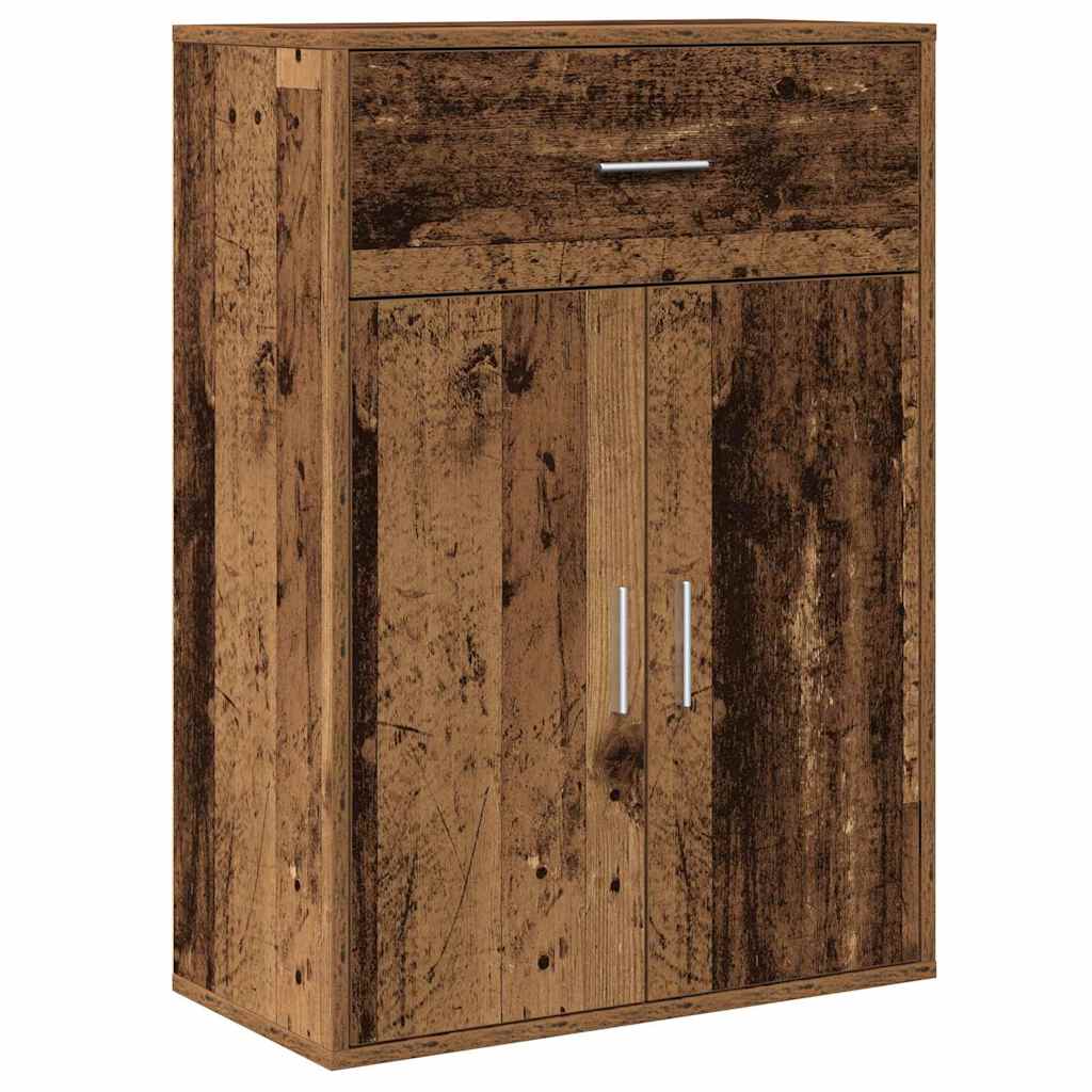 Credenza Legno vecchio 60 x 30 x 84 cm Legno multistrato