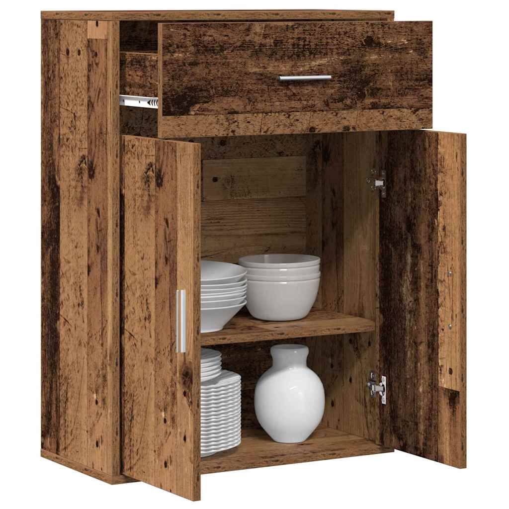 Credenza Legno vecchio 60 x 30 x 84 cm Legno multistrato