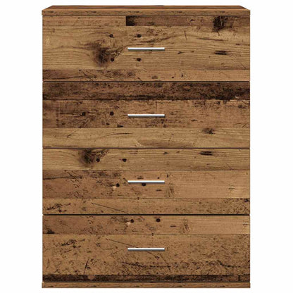 Credenza Legno vecchio 60 x 39 x 80 cm Legno multistrato