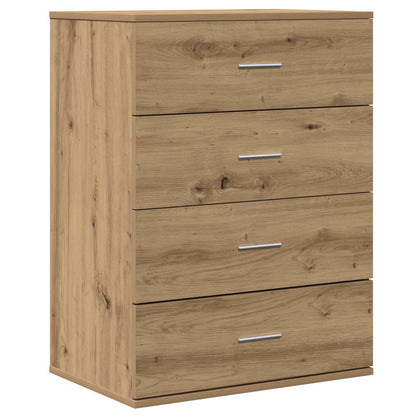 Credenza Rovere artigianale 60 x 39 x 80 cm Legno multistrato